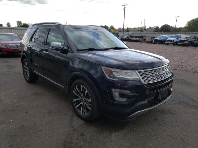 1FM5K8HT5GGB78948 - 2016 FORD EXPLORER PLATINUM BLACK photo 4