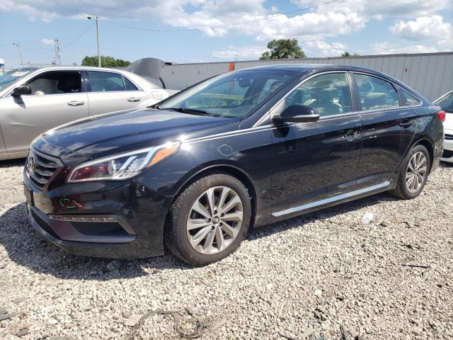 5NPE34AF9GH292221 - 2016 HYUNDAI SONATA SPORT BLACK photo 1