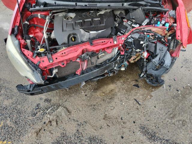 5YFBURHE5GP373312 - 2016 TOYOTA COROLLA L RED photo 11