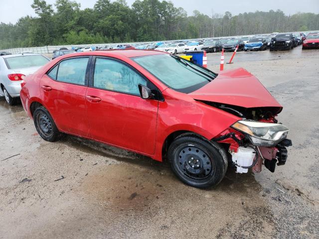 5YFBURHE5GP373312 - 2016 TOYOTA COROLLA L RED photo 4