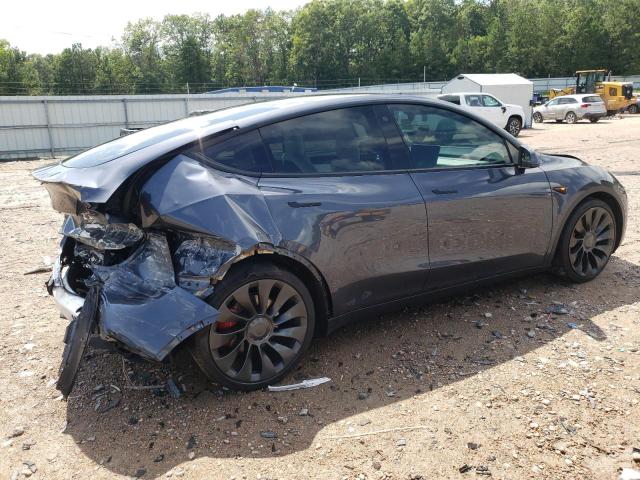 7SAYGDEF9NF487536 - 2022 TESLA MODEL Y Մոխրագույն լուսանկար 3