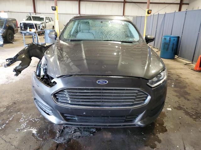 3FA6P0UUXGR403714 - 2016 FORD FUSION S HYBRID GRAY photo 5