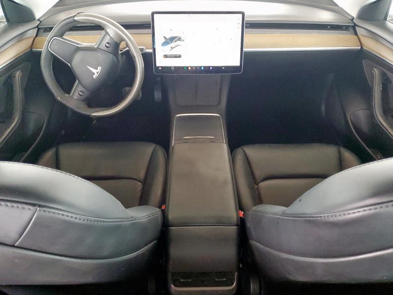 5YJ3E1EA3NF120809 - 2022 TESLA MODEL 3 WHITE photo 8