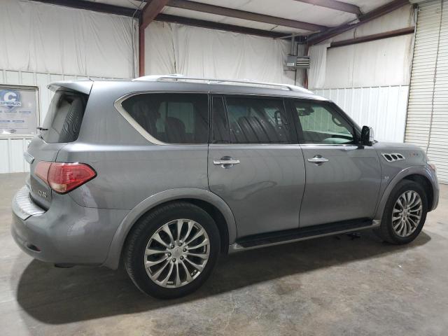 JN8AZ2NFXH9640523 - 2017 INFINITI QX80 BASE GRAY photo 3