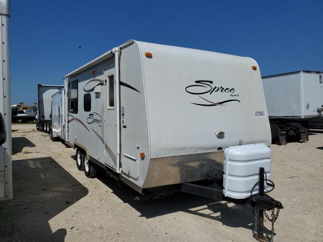 4EZTP24268S050755 - 2008 KZ TRAILER WHITE photo 1