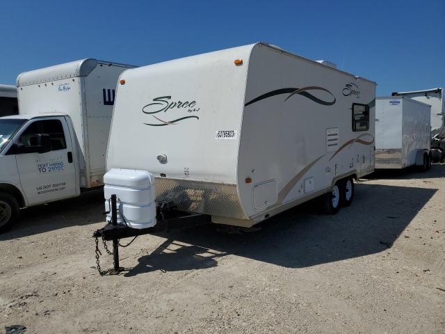 4EZTP24268S050755 - 2008 KZ TRAILER WHITE photo 2