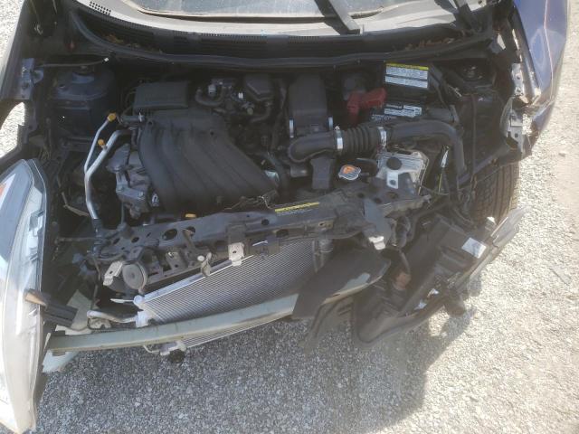 3N1CN7AP6JL817712 - 2018 NISSAN VERSA S BLUE photo 11