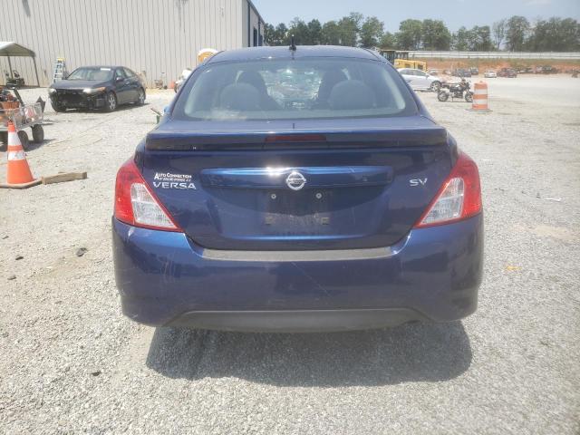 3N1CN7AP6JL817712 - 2018 NISSAN VERSA S BLUE photo 6