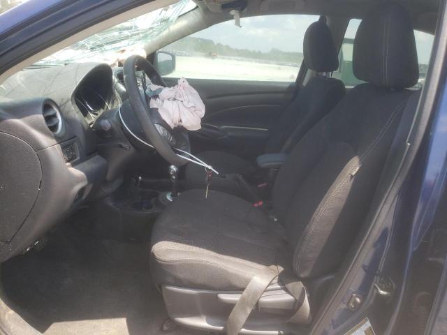 3N1CN7AP6JL817712 - 2018 NISSAN VERSA S BLUE photo 7