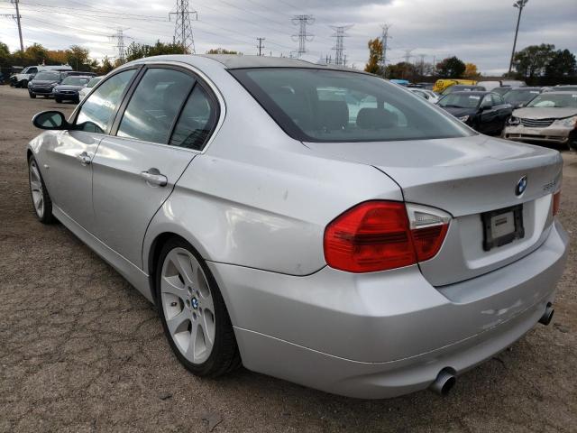 WBAVB73558KY64832 - 2008 BMW 3 SERIES I SILVER photo 3