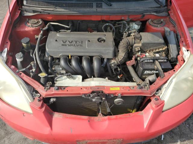 2T1KR32E75C384798 - 2005 TOYOTA COROLLA MA XR RED photo 11