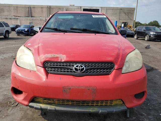 2T1KR32E75C384798 - 2005 TOYOTA COROLLA MA XR RED photo 5