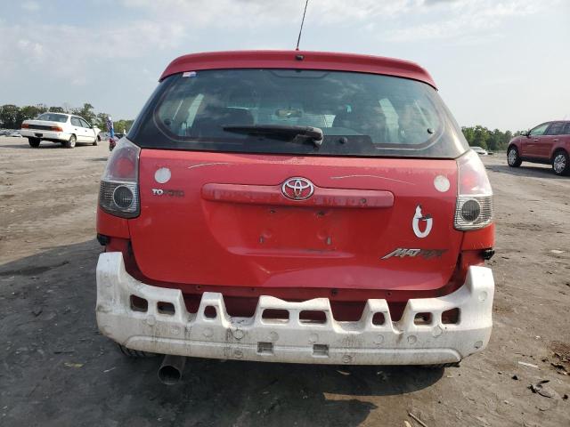 2T1KR32E75C384798 - 2005 TOYOTA COROLLA MA XR RED photo 6