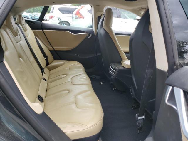 5YJSA1H11EFP43736 - 2014 TESLA MODEL S Yaşıl foto 10