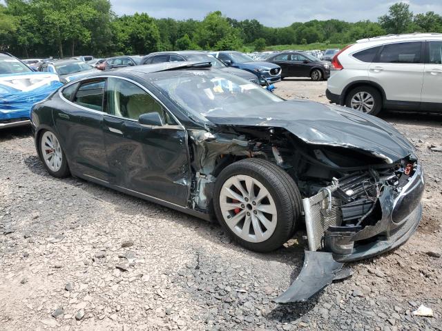 5YJSA1H11EFP43736 - 2014 TESLA MODEL S Yaşıl foto 4