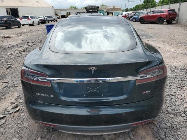 5YJSA1H11EFP43736 - 2014 TESLA MODEL S Yaşıl foto 6