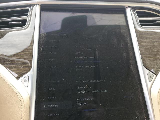 5YJSA1H11EFP43736 - 2014 TESLA MODEL S Yaşıl foto 9