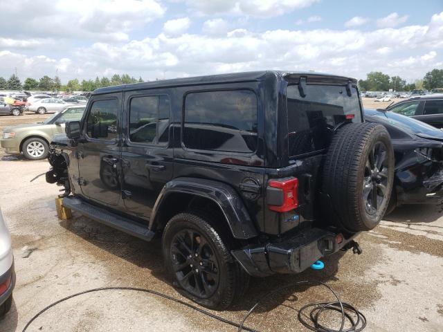 1C4JJXP64MW822677 - 2021 JEEP WRANGLER U SAHARA 4XE BLACK photo 2