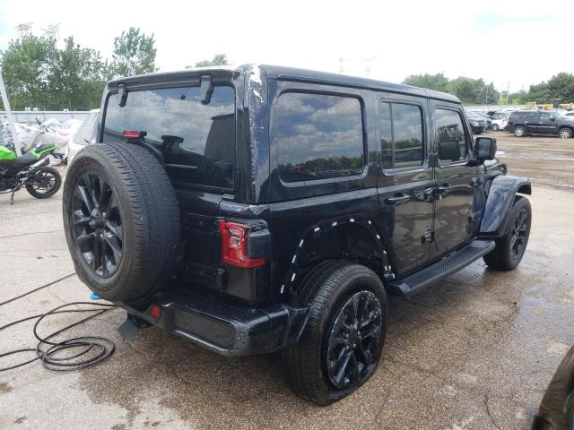 1C4JJXP64MW822677 - 2021 JEEP WRANGLER U SAHARA 4XE BLACK photo 3