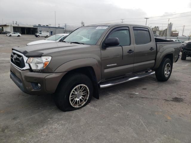 3TMJU4GNXCM136462 - 2012 TOYOTA TACOMA DOUBLE CAB PRERUNNER BROWN photo 1