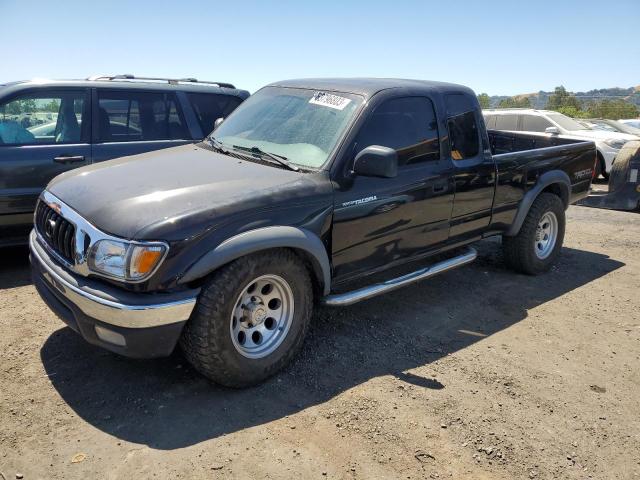 5TESN92N24Z399054 - 2004 TOYOTA TACOMA XTRACAB PRERUNNER BLACK photo 1