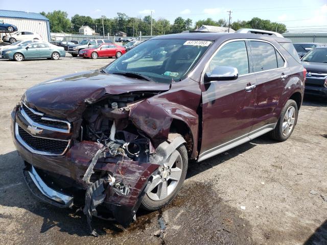 2CNFLGEC4B6431864 - 2011 CHEVROLET EQUINOX LTZ BURGUNDY photo 1