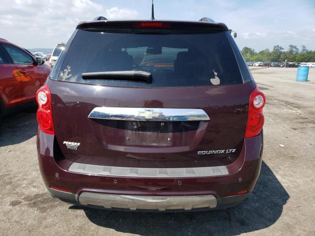 2CNFLGEC4B6431864 - 2011 CHEVROLET EQUINOX LTZ BURGUNDY photo 6