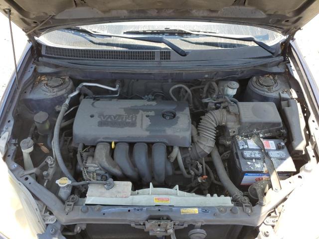 2T1KR32E65C386445 - 2005 TOYOTA COROLLA MA XR BLUE photo 12