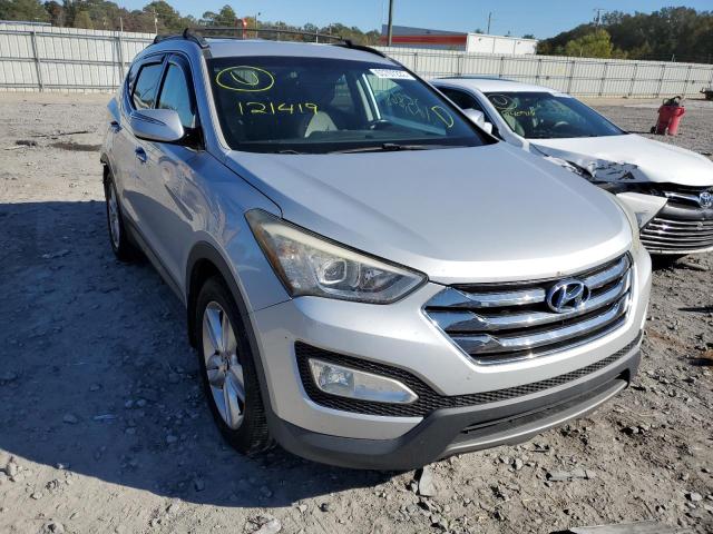 5XYZU3LA2DG121419 - 2013 HYUNDAI SANTE FE SILVER photo 1