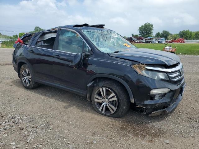 5FNYF6H6XGB018983 - 2016 HONDA PILOT EXL BLACK photo 4