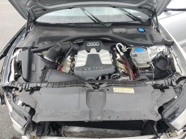 WAUHGAFC5DN129914 - 2013 AUDI A6 PRESTIGE ვერცხლისფერი ფოტო 11