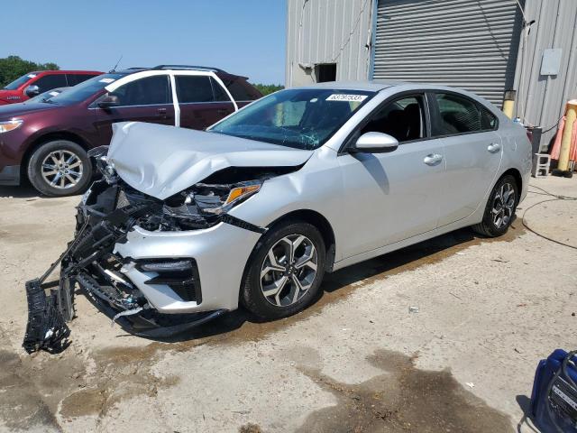 3KPF24AD0KE102695 - 2019 KIA FORTE FE SILVER photo 1