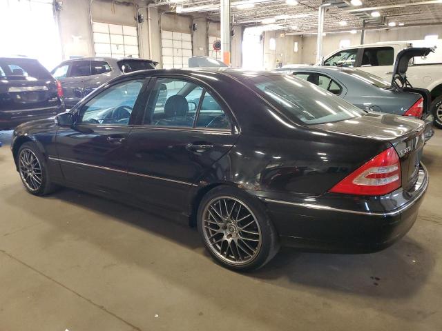 WDBRF84J93F385971 - 2003 MERCEDES-BENZ C 320 4MATIC BLACK photo 2