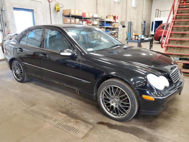 WDBRF84J93F385971 - 2003 MERCEDES-BENZ C 320 4MATIC BLACK photo 4