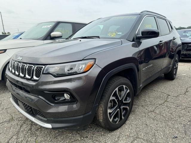 3C4NJDCN4PT523472 - 2023 JEEP COMPASS LIMITED GRAY photo 12