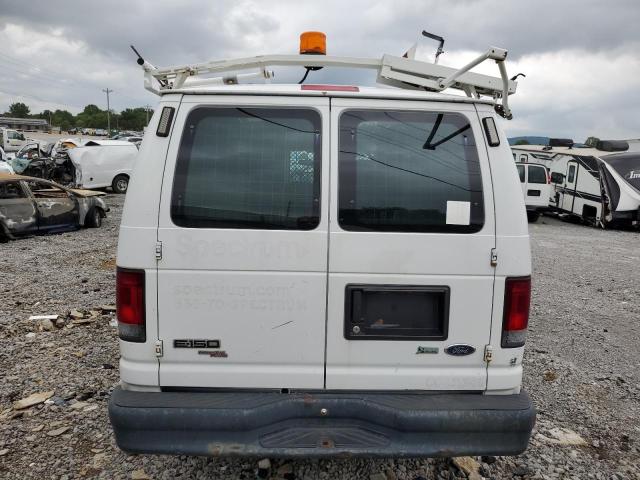 1FTNE1EW0CDA11345 - 2012 FORD ECONOLINE E150 VAN WHITE photo 6