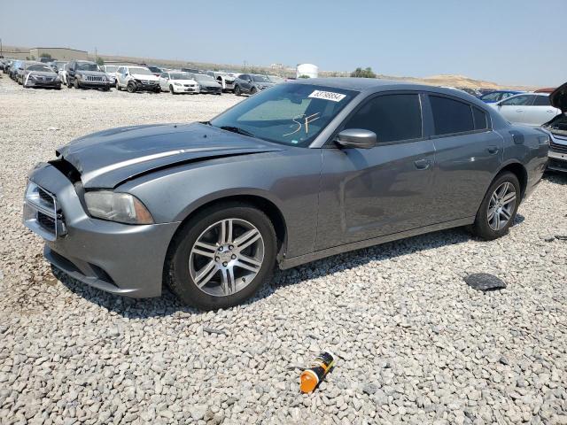 2C3CDXAT8CH241764 - 2012 DODGE CHARGER POLICE CHARCOAL photo 1