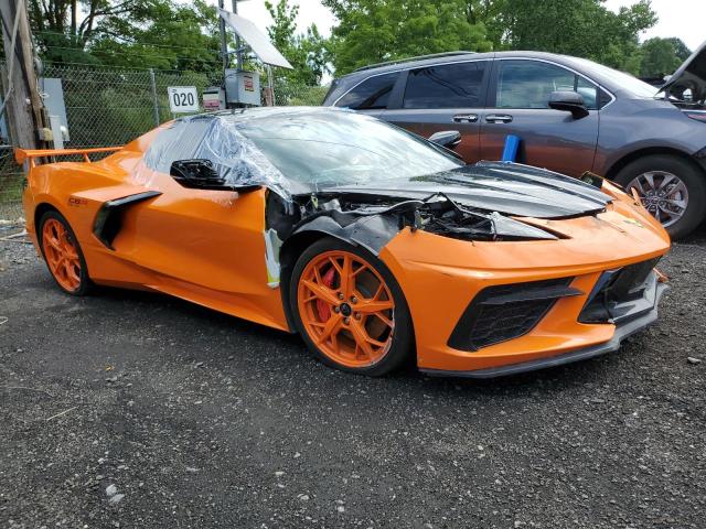 1G1YC3D44M5124993 - 2021 CHEVROLET CORVETTE STINGRAY 3LT ORANGE photo 4