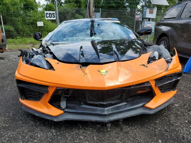 1G1YC3D44M5124993 - 2021 CHEVROLET CORVETTE STINGRAY 3LT ORANGE photo 5