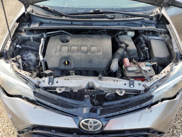 2T1BURHE4HC823369 - 2017 TOYOTA COROLLA L GRAY photo 11