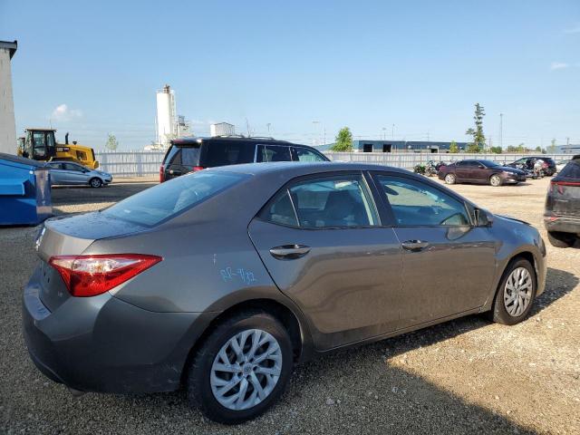 2T1BURHE4HC823369 - 2017 TOYOTA COROLLA L GRAY photo 3