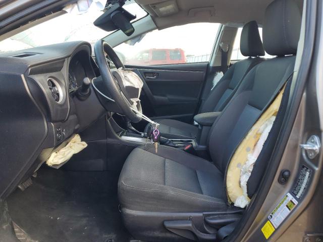 2T1BURHE4HC823369 - 2017 TOYOTA COROLLA L GRAY photo 7