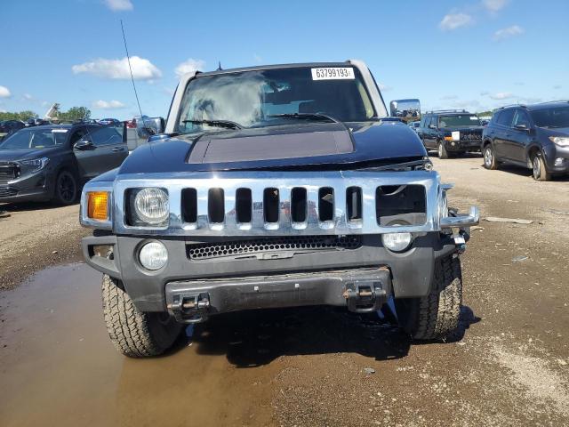 5GTDN13E778110743 - 2007 HUMMER H3 BLUE photo 5