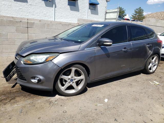 1FADP3N20EL142515 - 2014 FORD FOCUS TITANIUM GRAY photo 1