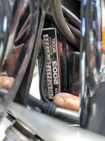 JH2RC44373M701326 - 2003 HONDA VT750 CDA 黑色 照片 10