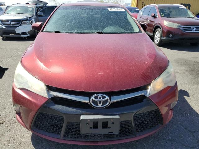 4T1BF1FK7FU903328 - 2015 TOYOTA CAMRY LE RED photo 5