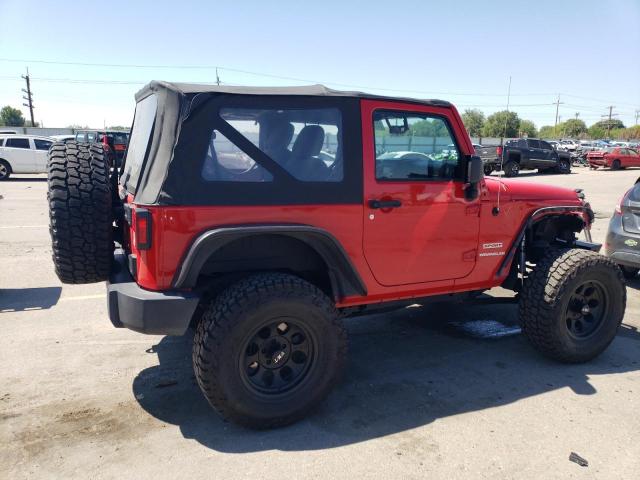 1C4AJWAG8CL133544 - 2012 JEEP WRANGLER SPORT RED photo 3