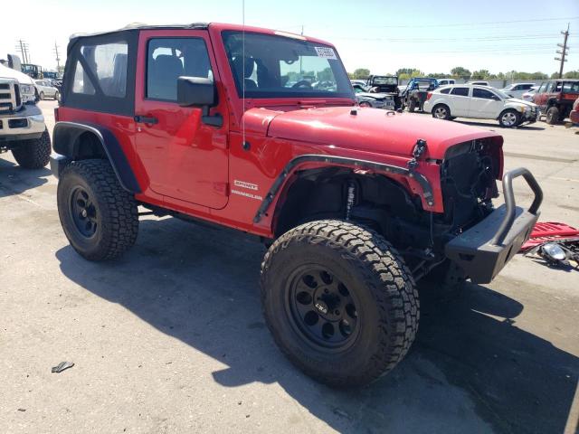 1C4AJWAG8CL133544 - 2012 JEEP WRANGLER SPORT RED photo 4