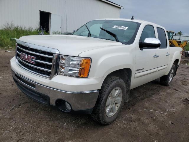 3GTP2VE71DG372427 - 2013 GMC SIERRA K1500 SLE WHITE photo 1