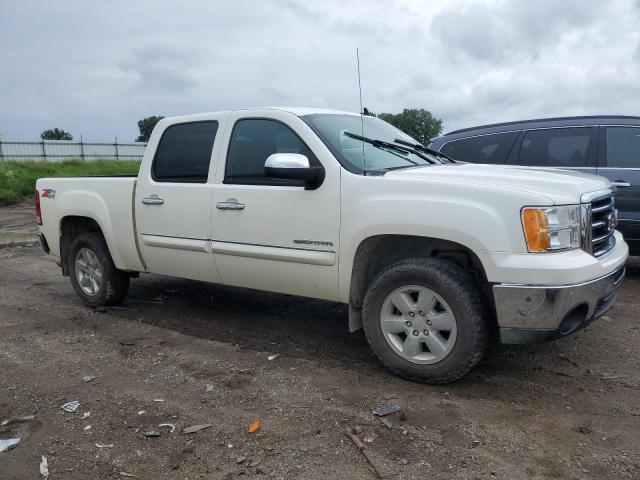 3GTP2VE71DG372427 - 2013 GMC SIERRA K1500 SLE WHITE photo 4